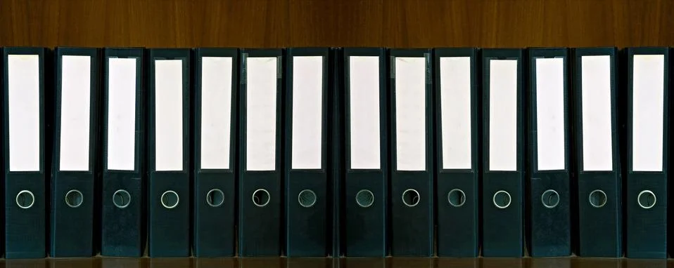 Document Folders Foto stock