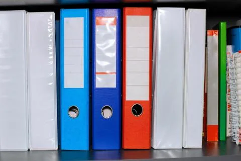 Document folders Stock Photos