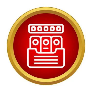Document folders in tray organizing business files icon Illustration