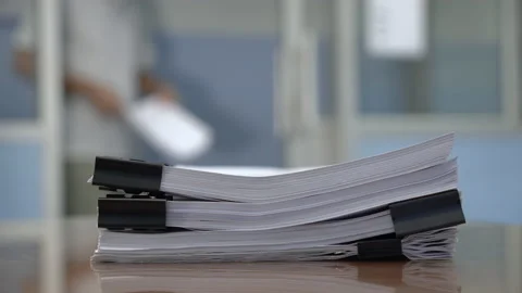 Document Stock Footage 157748327