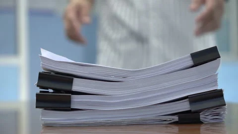 Document Stock Footage 157748407