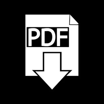 Document format icon Illustration design Illustrazione stock