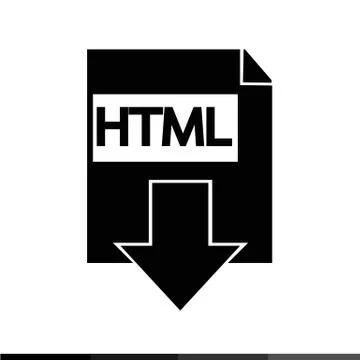Document format icon Illustration design 스톡 일러스트