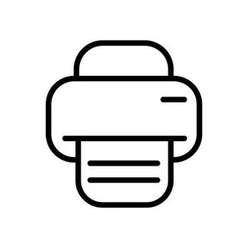Document, format, page, paper, print, printer icon symbol Illustration Design Stock Illustration