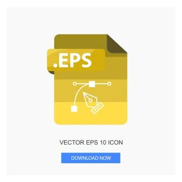 Document Formats Encapsulated PostScript .EPS File Paper Yellow Tone Color Stock Illustration