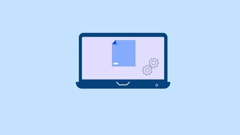 Document Icon Animated Video, Document Verified Icon Stock Footage 260587084