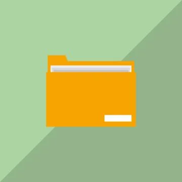 Document icon design Illustrazione stock