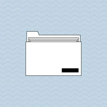 Document icon design Stock Illustration