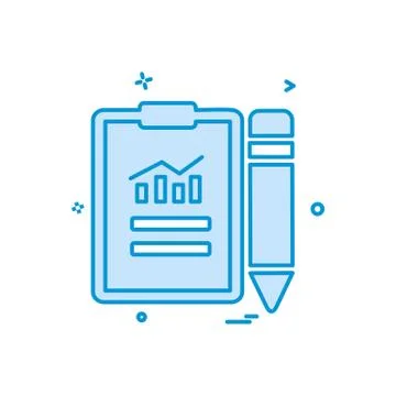 Document icon design vector 库存插图