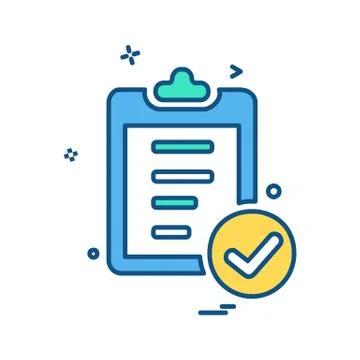 Document icon design vector Ilustración de archivo
