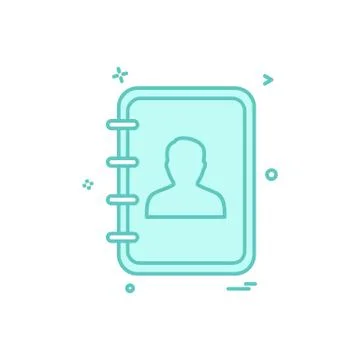 Document icon design vector Ilustración de archivo