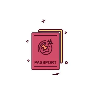 Document icon design vector Ilustración de archivo