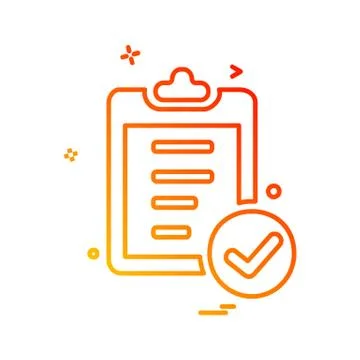 Document icon design vector Ilustración de archivo