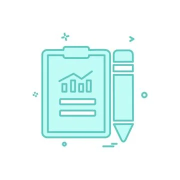 Document icon design vector Ilustración de archivo