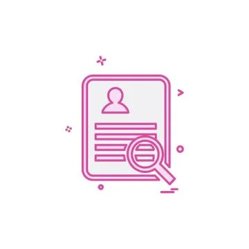 Document icon design vector Ilustración de archivo