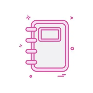 Document icon design vector 库存插图