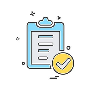 Document icon design vector Ilustración de archivo