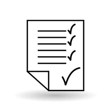 Document icon design, vector illustration 스톡 일러스트
