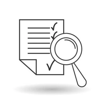 Document icon design, vector illustration Illustrazione stock