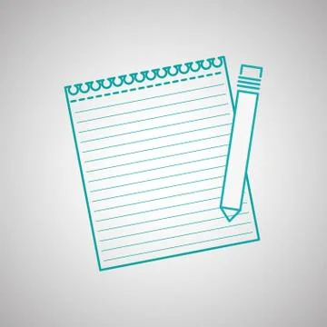 Document icon design, vector illustration Stockillustratie
