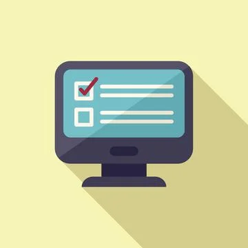 Document icon flat vector. Paper project Stock Illustration