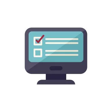 Document icon flat vector. Paper project Stock Illustration