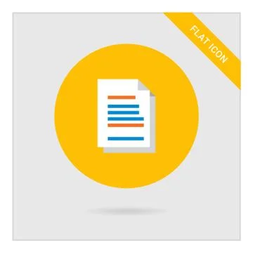 Document icon 스톡 일러스트