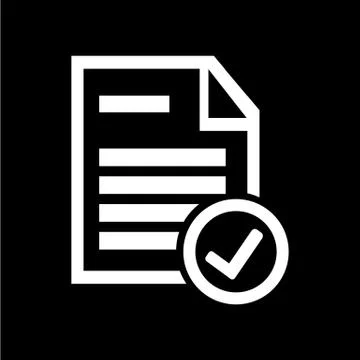 Document icon Stock Illustration