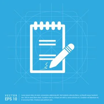 Document Icon Stock Illustration