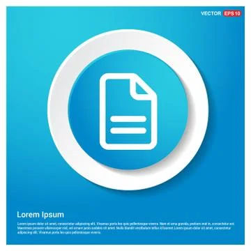 Document Icon Stock Illustration