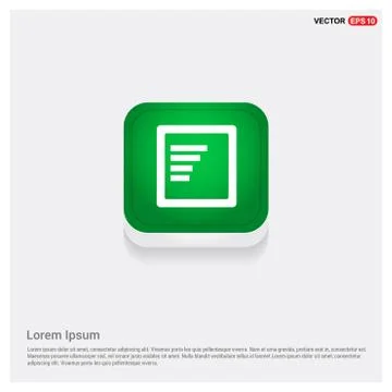Document Icon Stock Illustration