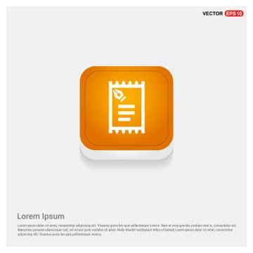 Document Icon Stock Illustration