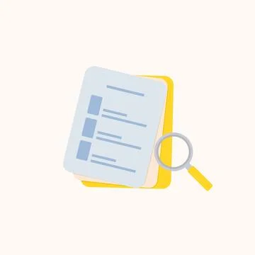 Document icon. paper icon symbol Stock Illustration