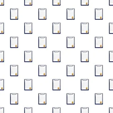 Document icon pattern for business and legal documents Stock Illustration