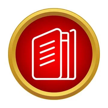 Document icon representing education and learning concepts 스톡 일러스트