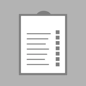 Document Icon of simbol Stock Illustration