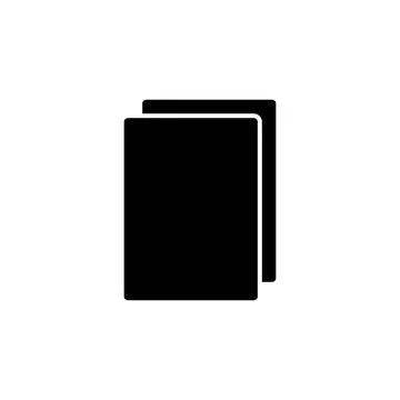 Document icon vector. Paper icon. File Icon Stock Illustration