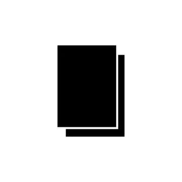 Document icon vector. Paper icon. File Icon Stock Illustration