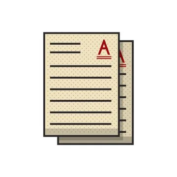 Document Stock Illustration