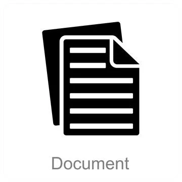 Document Stock Illustration