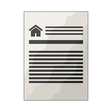 Document illustration Illustrazione stock