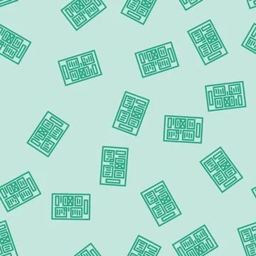 Document layout technical writer line vector seamless pattern イラスト素材