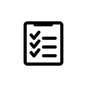 Document, linear style sign for mobile concept and web design .File icon vector. Stock Illustration