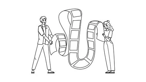 Document long form content vector Illustrazione stock