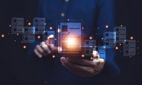 Document management concept, Document Management Data System Business Inter.. 写真素材