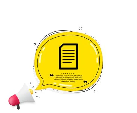 Document Management icon. File sign. Vector Stock Illustration