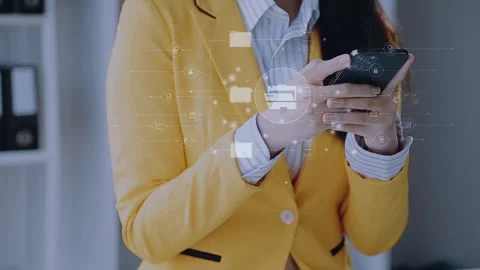 Document Management System (DMS), online documentation database and process.. Stock Footage 272508242