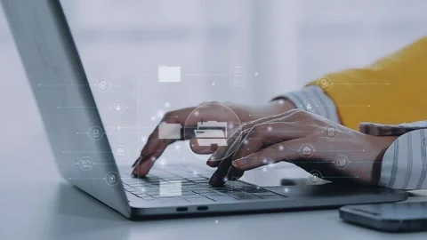 Document Management System (DMS), online documentation database and process.. Stock Footage 272508256