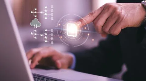 Document Management System (DMS), online documentation database and process a Stock Photos