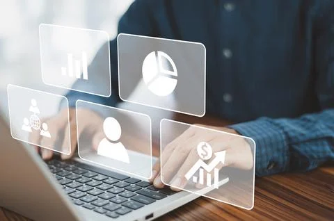 Document Management System or DMS. Consultant information technology, Docum.. Stock Photos